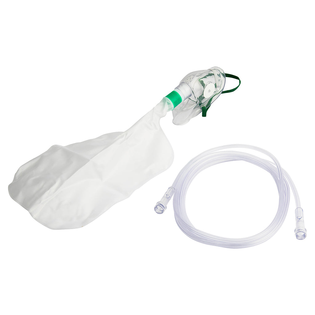 11010072-03 NonRebreathing High Concentration Oxygen Mask Head Strap & Tubing - Paediatric
