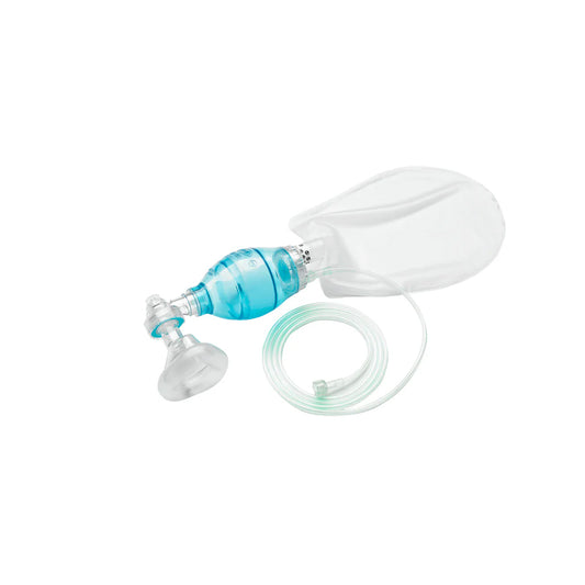 11010044 Resuscitator - Single Use BVM- Child 550ml Size 1 & 2 Mask