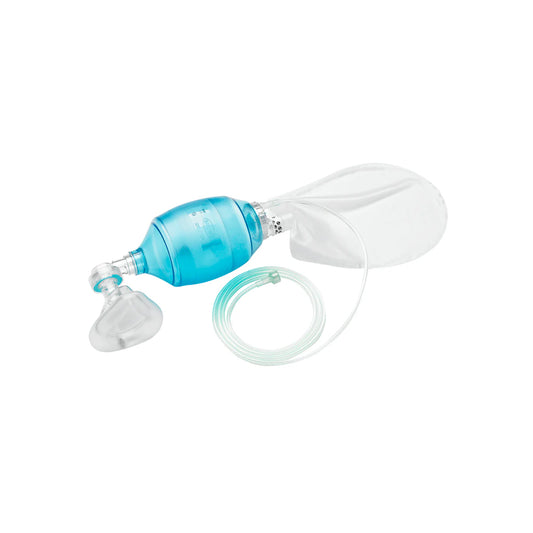 11010046 Resuscitator - Single Use BVM- Adult 1500ml Size 5 Mask