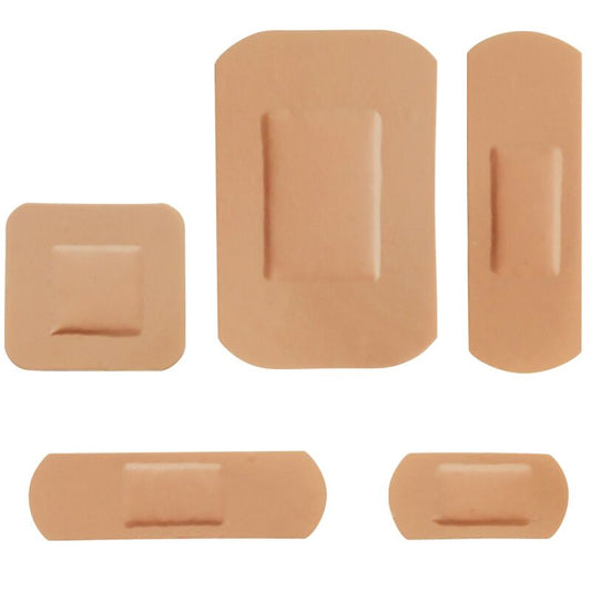 11080051 Washproof Assorted Plasters - Pink - Box of 100