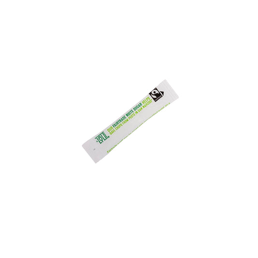 11221022 Fairtrade White Sugar Sticks (Pack of 1000)