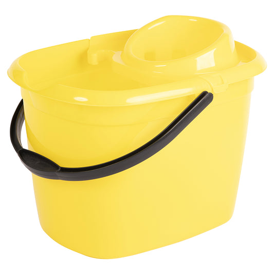 12040512-04 Hygiene Mop Bucket & Wringer - 12L - Yellow