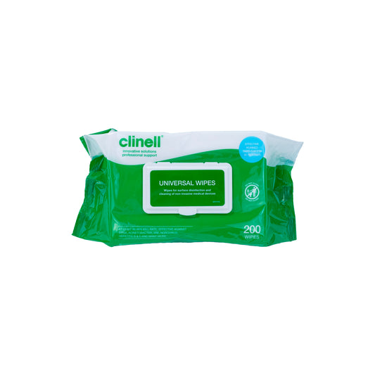 13160112-200 Clinell Universal Packet Wipes - 200