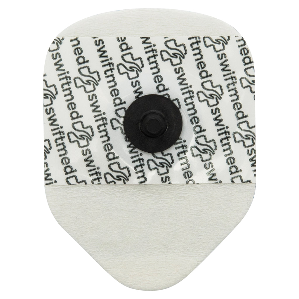 MED01530-50 Swiftmed ECG Electrode (H,S,M) Carbon, Solid Gel - Pack of 50