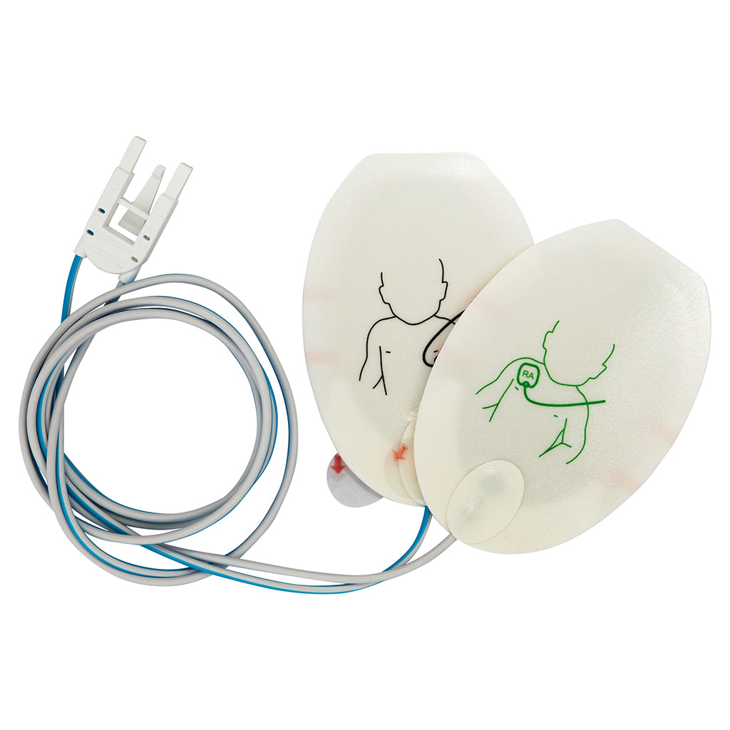 MED01545-C Lifepak 500/1000/9/10/12/15/20 Paediatric Upto 25kg Defib Pads - Skintact Compatible - One Pair