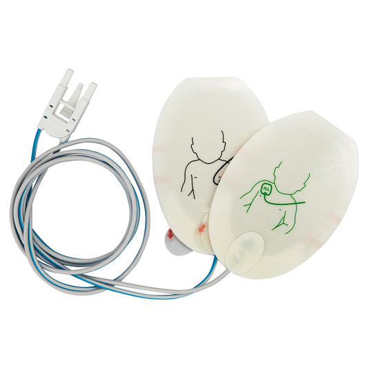 MED01545-C Lifepak 500/1000/9/10/12/15/20 Paediatric Upto 25kg Defib Pads - Skintact Compatible - One Pair