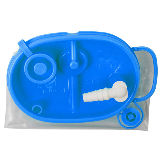 MED02130 Serres Suction Unit Disposable Liners - Blue - 1000ml