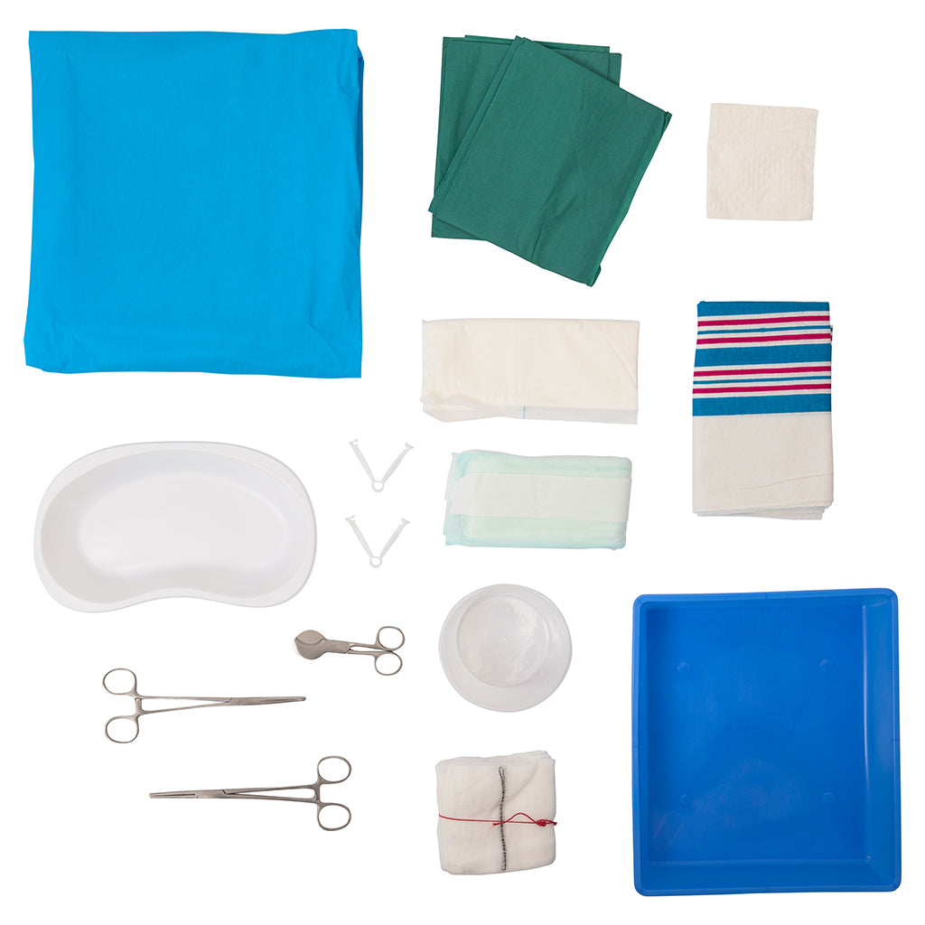 MED02220B Maternity Delivery Pack With Instruments – HATS Products