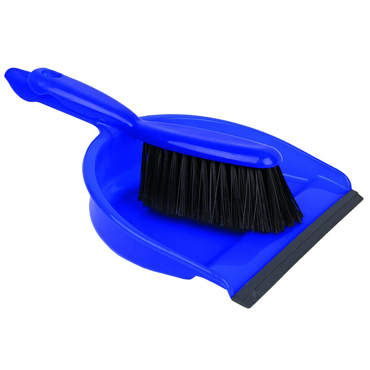HY923030B Dustpan & Brush Set - Blue